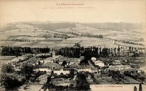 Ak Levignac Haute-Garonne, Vue Generale