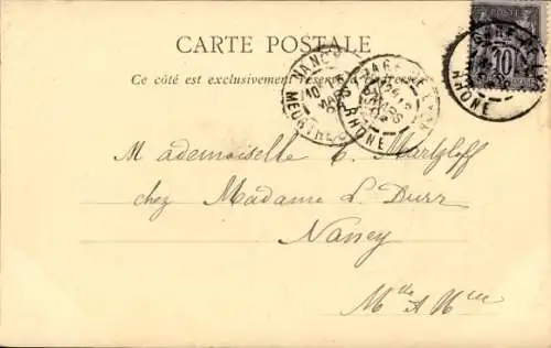 Ak Lyon Rhône, Abside de l'Eglise de Fourviere