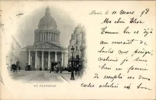 Ak Paris V Panthéon