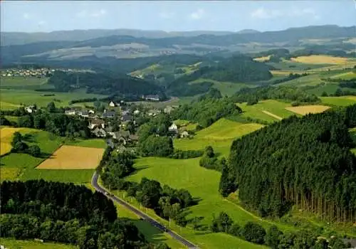 Ak Niederhelden Attendorn im Sauerland, Panorama, Hotel Struck