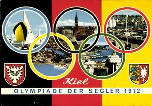 Wappen Ak Hansestadt Kiel, Olympiade der Segler 1972