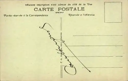 Ak Chartres Eure et Loir, Gesamtansicht aus einem Flugzeug