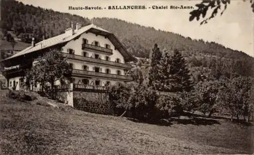 Ak Sallanches Haute Savoie, Châlet St. Anne