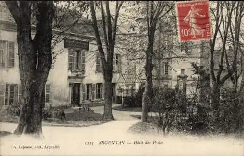 Ak Argentan-Orne, Hotel des Postes