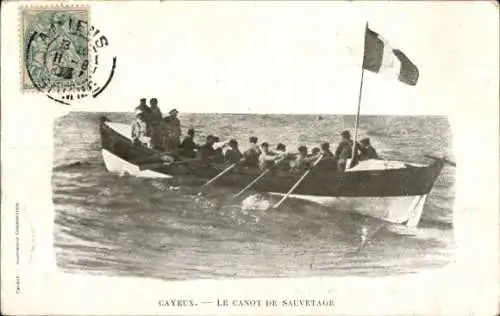 Ak Cayeux-Somme, Das Rettungsboot