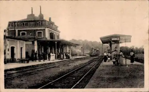 Ak Saillat Haute Vienne, La Gare