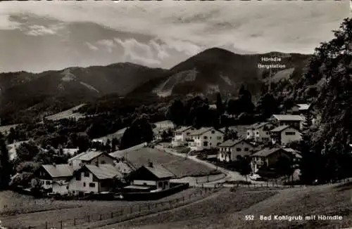 Ak Bad Kohlgrub in Oberbayern, Hörndle, Hörndl, Hörnle, Gesamtansicht