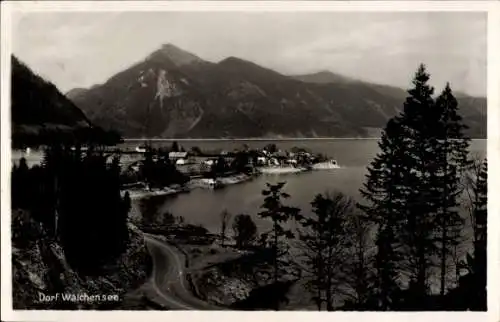 Ak Walchensee Kochel am See, Totalansicht