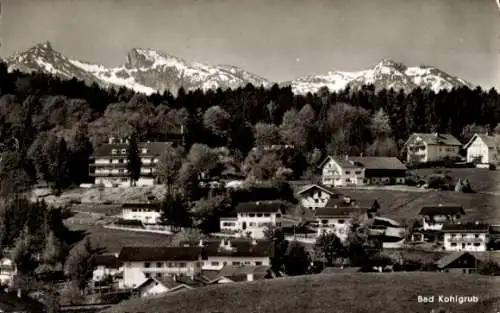 Ak Bad Kohlgrub in Oberbayern, Teufelskopf, Laubeneck