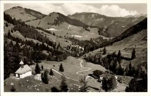 Ak Oberaudorf in Oberbayern, Rosengasse, Kapelle