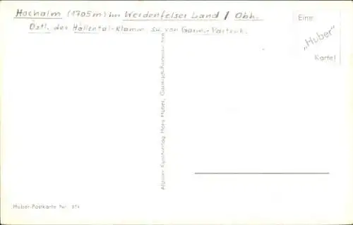 Ak Lenggries in Oberbayern, Hochalm, Wettersteinwand, Karwendel, Kerdenfelser Land