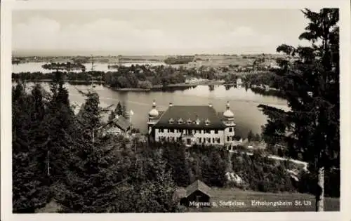 Ak Murnau am Staffelsee, Panorama, Erholungsheim St. Uli