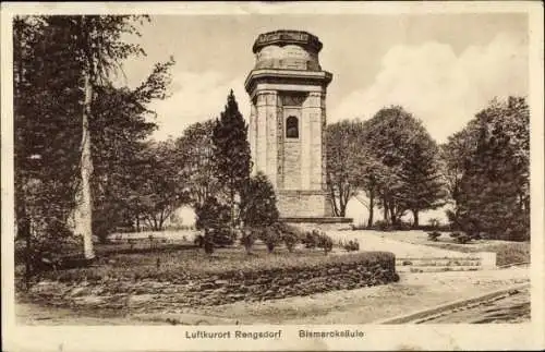 Ak Rengsdorf im Westerwald, Bismarcksäule