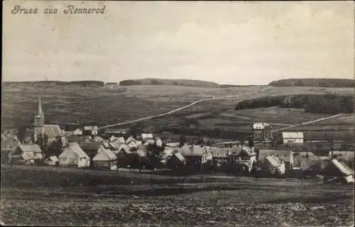 Ak Rennerod im Westerwald, Totalansicht