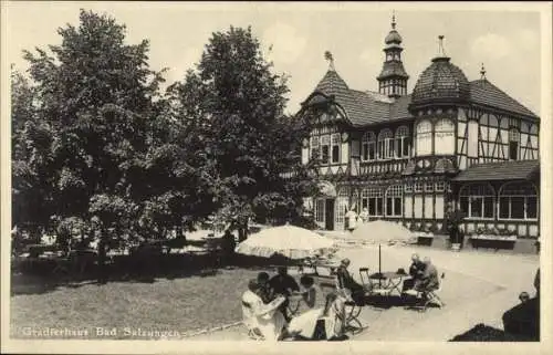 Ak Bad Salzungen in Thüringen, Gradierhaus