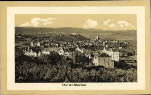 Ak Bad Wildungen in Hessen, Gesamtansicht