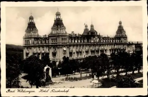 Ak Bad Wildungen in Hessen, Hotel Fürstenhof