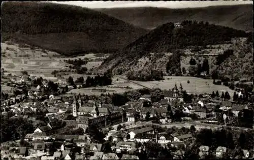 Ak Amorbach im Odenwald Unterfranken, Panorama