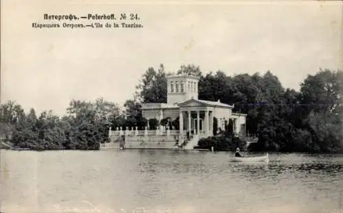 Ak Peterhof Russland, Zarineninsel