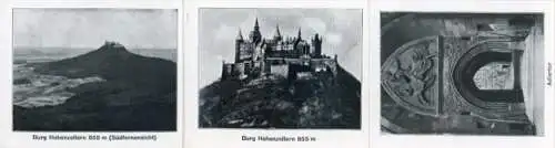 10 Fotos im Umschlag Burg Hohenzollern