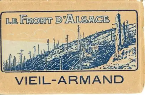 20 AK  Le front d'Alsace : Vieil-Armand