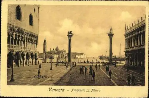 Set von 21 Ak Venezia Venedig 