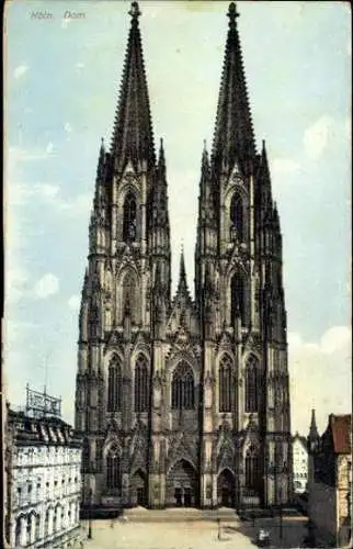 Set von 18 AK Kölner Dom