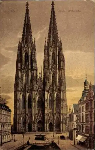 Set von 18 AK Kölner Dom