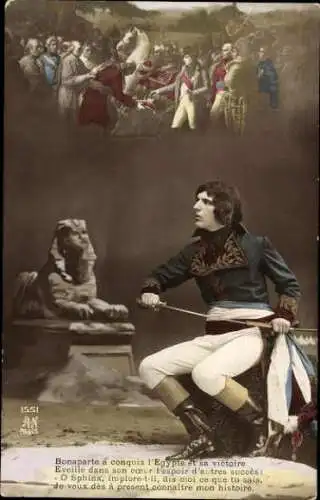 Set von 5 AK Napoleon