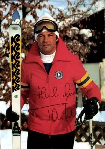 Ak Schauspieler Toni Sailer, Portrait, Autogramm, Ski