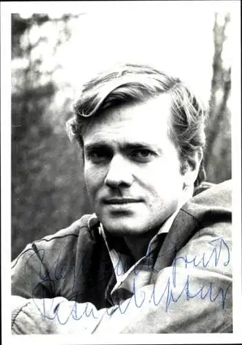 Foto Schauspieler Peter Wolfsberger, Portrait, Autogramm