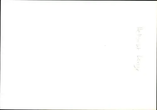 Ak Schauspieler Hellmut Lange, Autogramm, Portrait