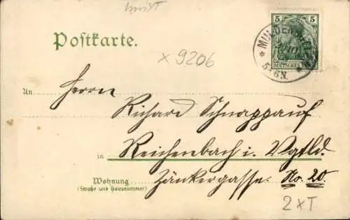 Litho Hilbersdorf in Sachsen, Gesamtansicht, Armenversorgungs- und Arbeits-Anstalt