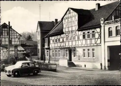 Ak Wippra Sangerhausen am Harz, Gasthaus Schieferhaus