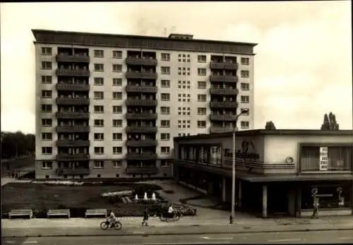 Ak Halle an der Saale, Paul Suhr Straße, Hochhaus