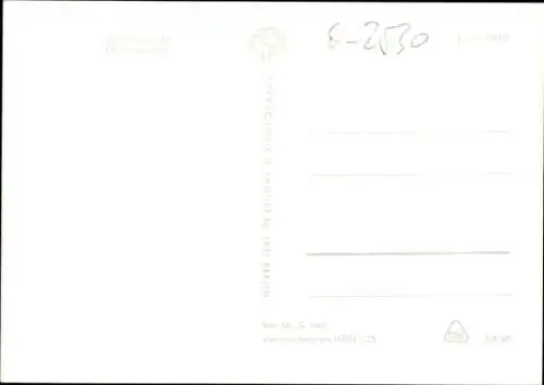 Ak Rostock Warnemünde, Partie auf der Hauptstraße, Auto, Kirche