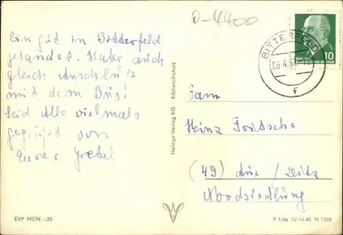 Ak Bitterfeld in Sachsen Anhalt, Leninstraße