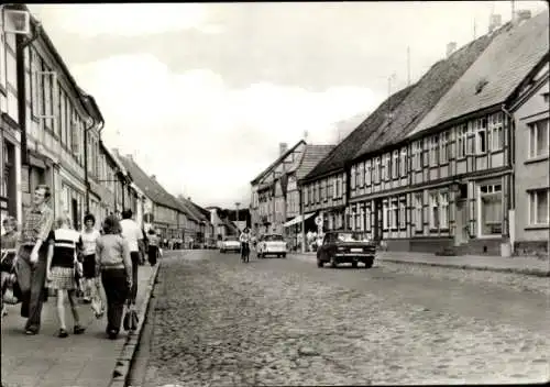 Ak Plau am See Mecklenburg, Karl-Marx-Straße