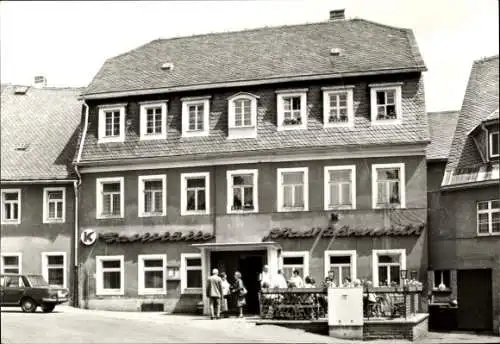 Ak Bärenstein im Erzgebirge, Konsumgaststätte Stadt Bärenstein