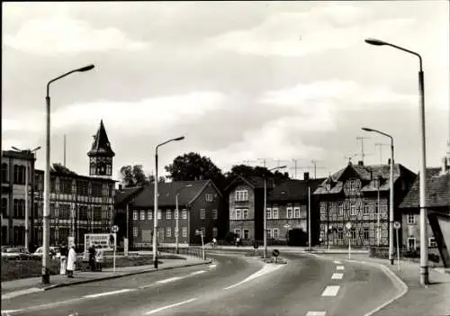 Ak Ichtershausen in Thüringen, Straßenpartie