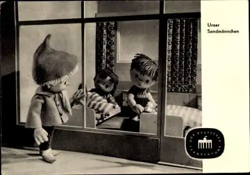 Ak Unser Sandmännchen, Sandmann, DDR Deutscher Fernsehfunk, S 19 63