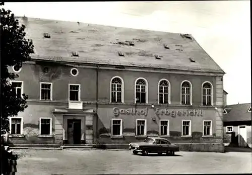 Ak Arnsfeld Mildenau im Erzgebirge, Kinderferienlager, Gasthof Erbgericht