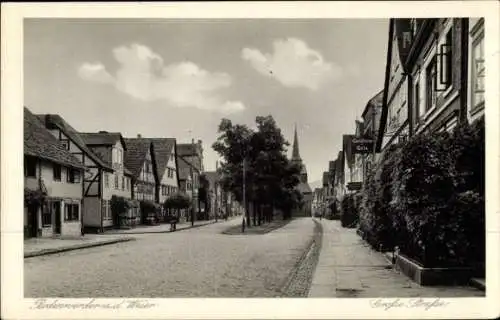 Ak Bodenwerder in Niedersachsen, Große Straße