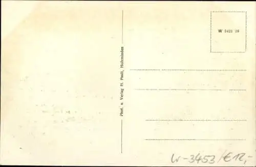 Ak Polle an der Weser, Gesamtansicht, Jugendherberge