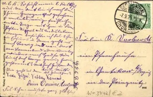 Ak Wanfried an der Werra Hessen, kalkhof