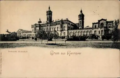 Ak Hannover in Niedersachsen, technische Hochschule