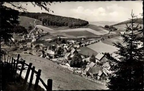 Ak Silbach Winterberg im Sauerland, Panorama