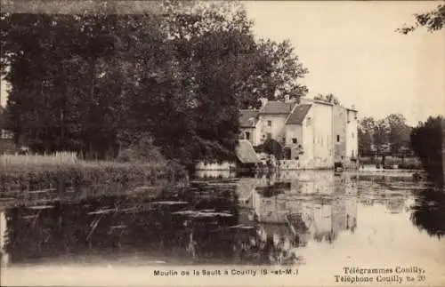 Ak Couilly Pont aux Dames Seine et Marne, Moulin de la Sault