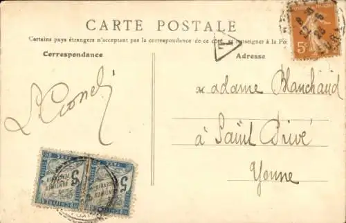 Ak Louviers Eure, Eure, Pont de Folleville