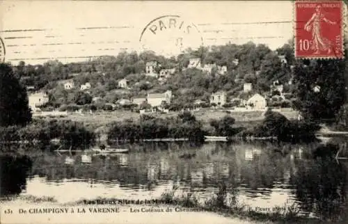 Ak Champigny a la Varenne, Les Coteaux de Chennevieres